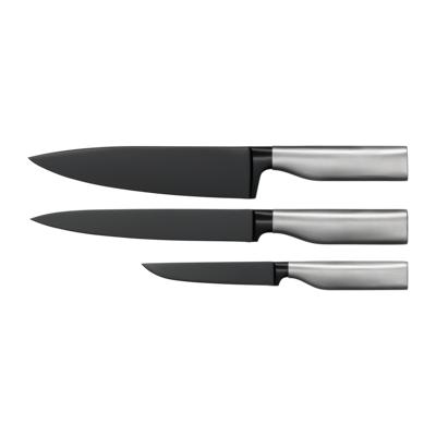 Ultimate Black 3-Piece Knife Set