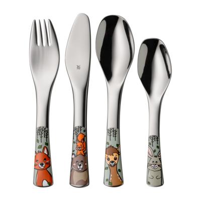 Forest Friends, Kids Cutlery Set, 4-piece, Children's Cutlery