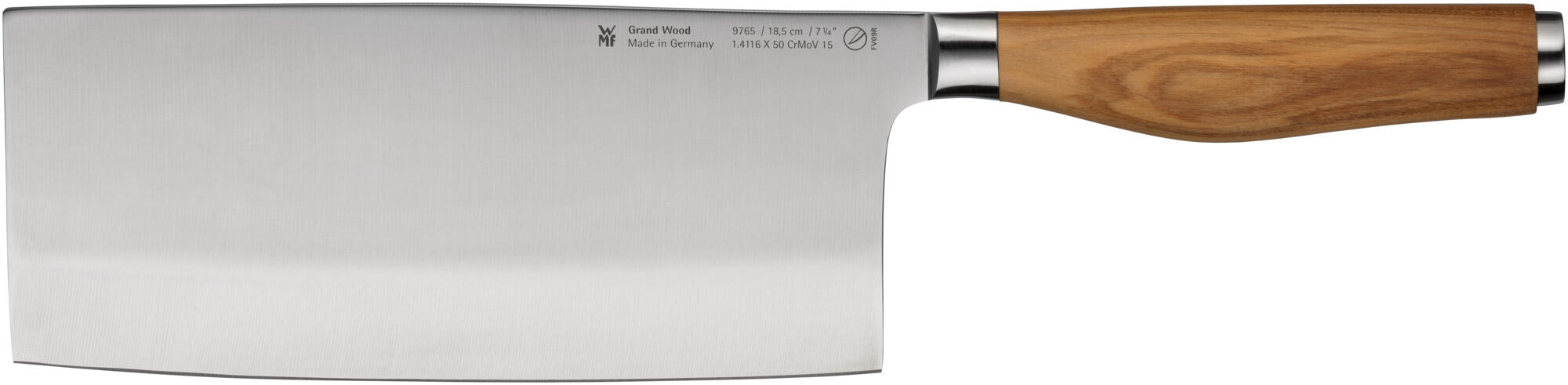 Grand Wood Chinese Chef Knife 18.5 cm