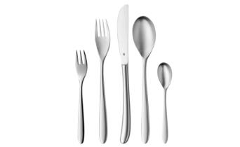  WMF Cutlery Set Merit Cromargan Protect Stainless Steel  Polished Extremely Scratch Resistant with Inserted Blade (30-Pieces for 6  People) : Home & Kitchen