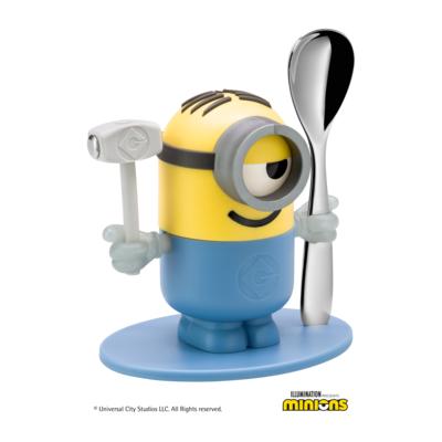 Egg cup set Minions with spoon, 2-piece